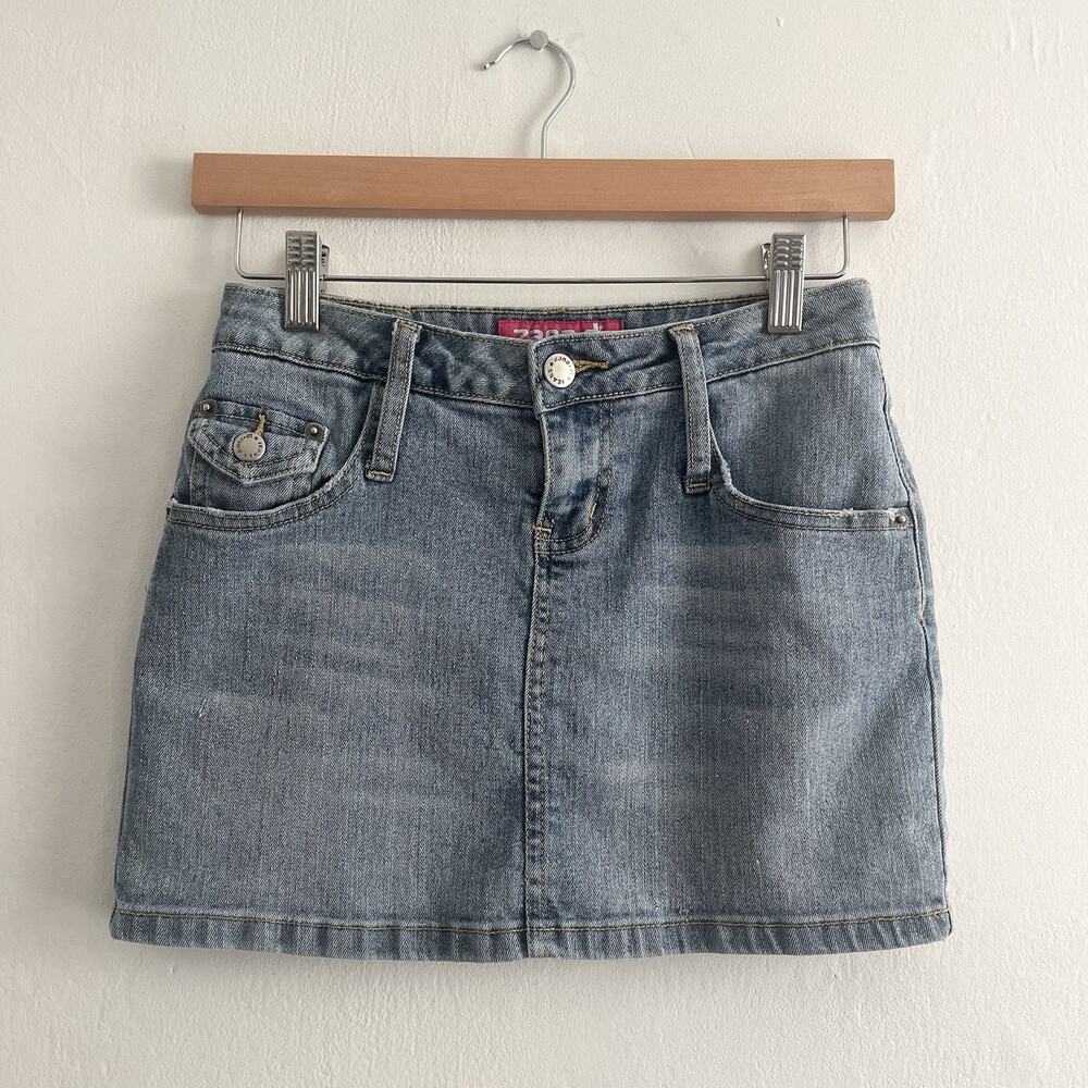 Zana Di Denim Mini Skirt